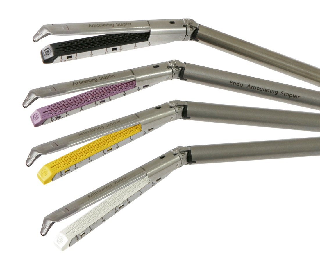 endoscopic curved intraluminal stapler