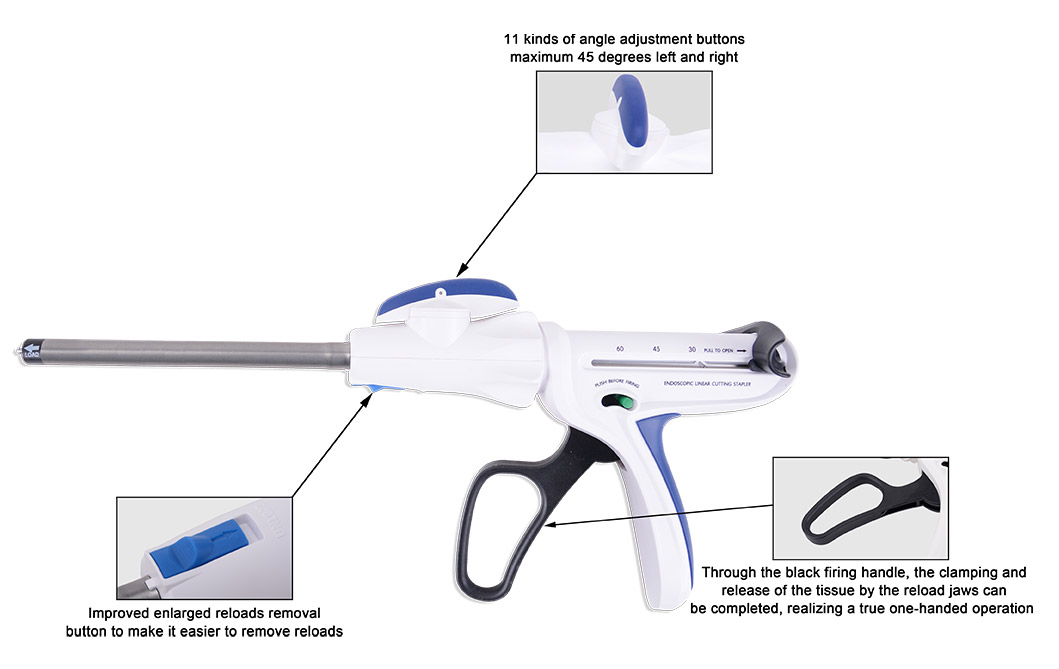 Articulating Endoscopic Linear Cutters