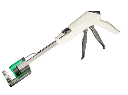 Disposable Curved Cutter Staplers and Reloads