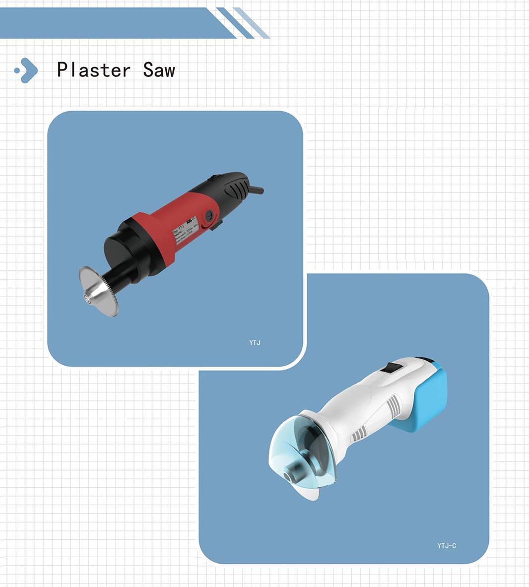 electric plaster saw